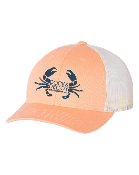 Dock Decoy Crab Hat orange
