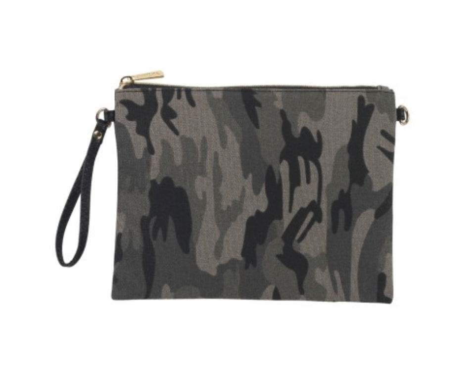 White discount camo purse