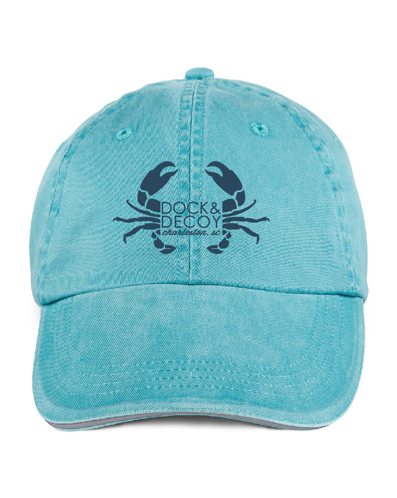 Dock Decoy Crab Hat teal