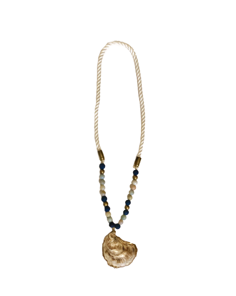 Dock Decoy oyster fishing Necklace