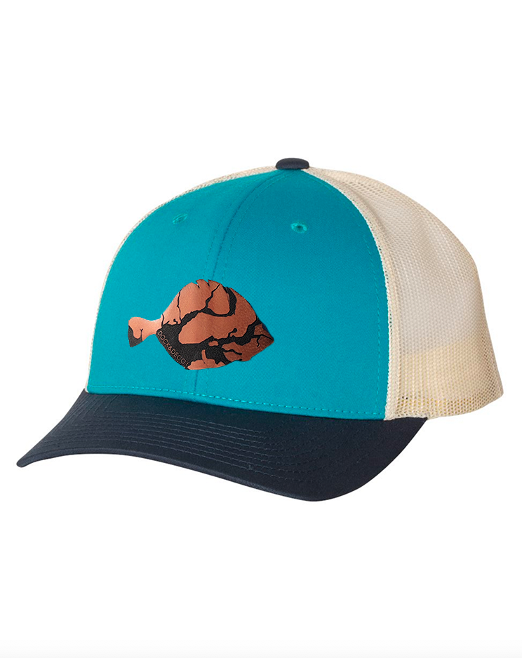 Flounder Patch Hat
