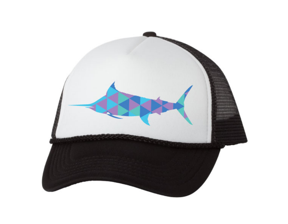 Geometric Marlin Hat