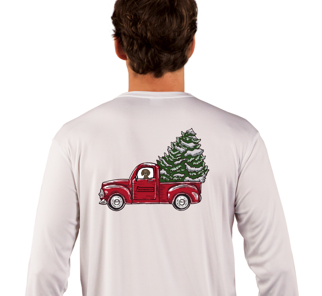 Youth Dog's Jolly Christmas Tree Shirt
