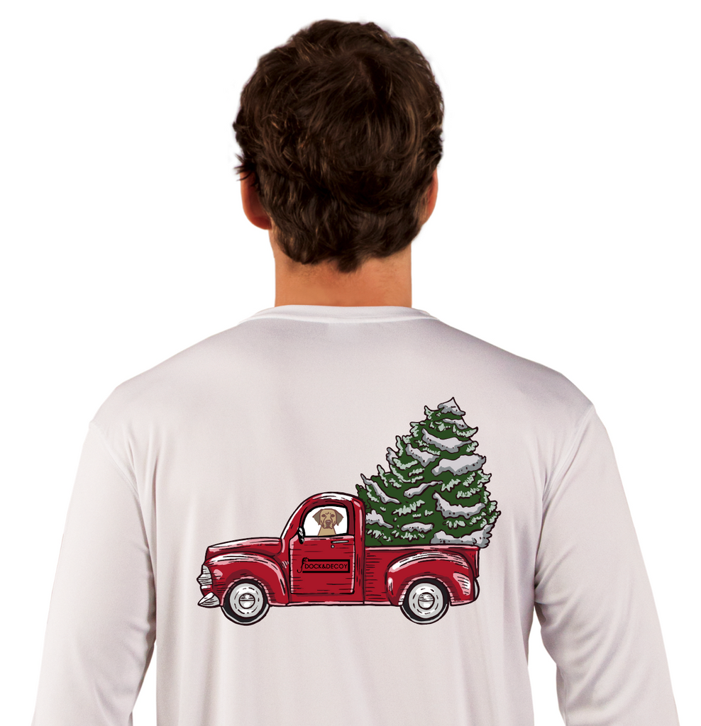 Youth Dog's Jolly Christmas Tree Shirt